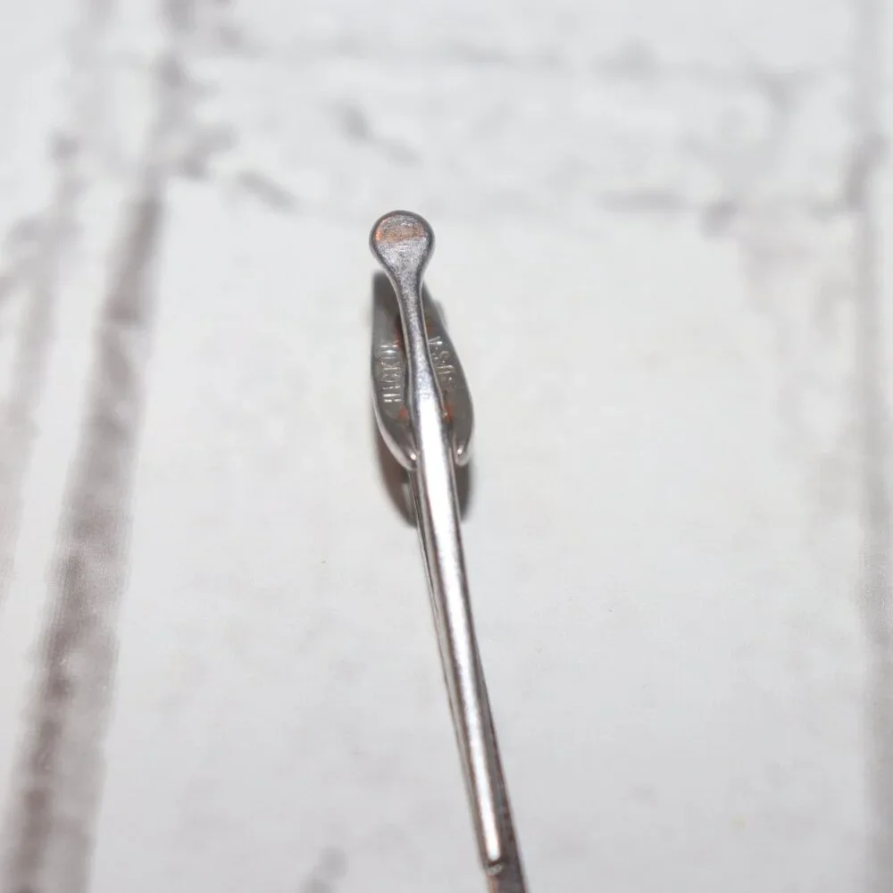 ✨ Vintage Silver Hickok Tie Clip (1.25